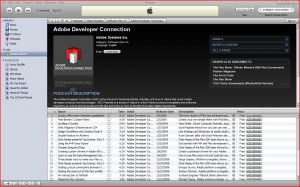 Adobe Developer Connection on iTunes